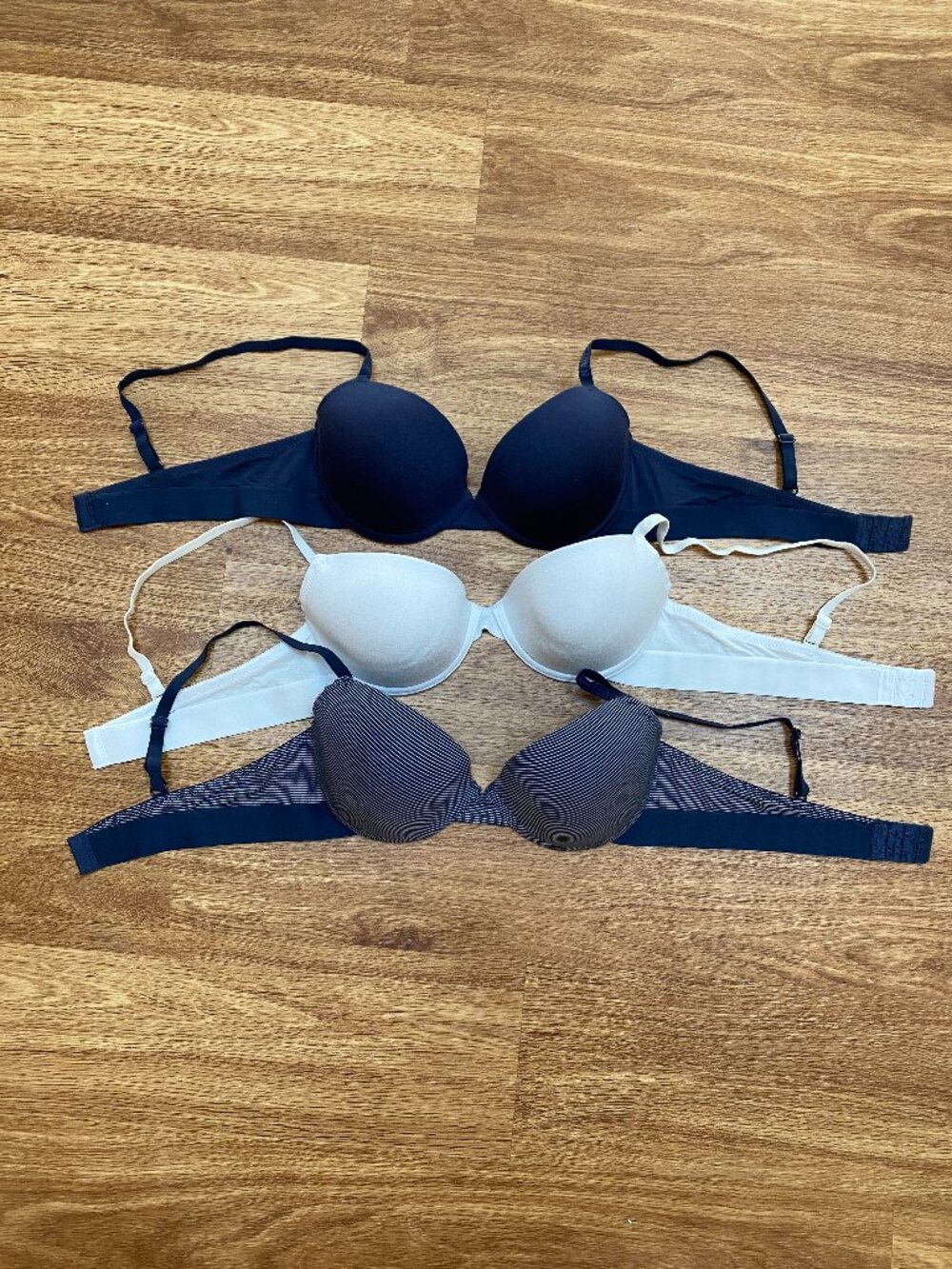 Nautica Intimates 3-Pack T-Shirt Bra
